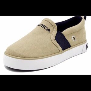 Toddler Nautica Canvas Sneakers.